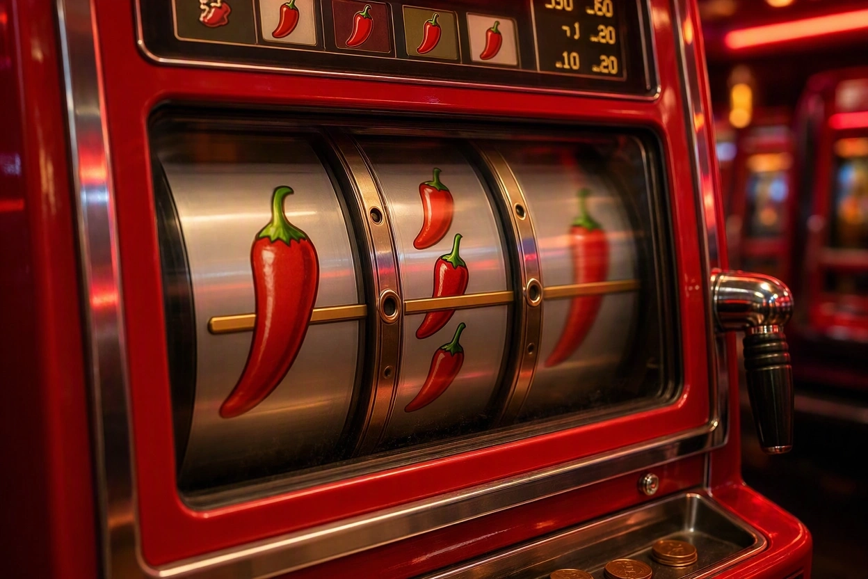red and hot chilli